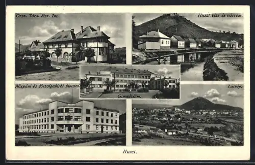 AK Huszt, Látkép, Gimnázium, Orsz. Társ. bizt. Int.