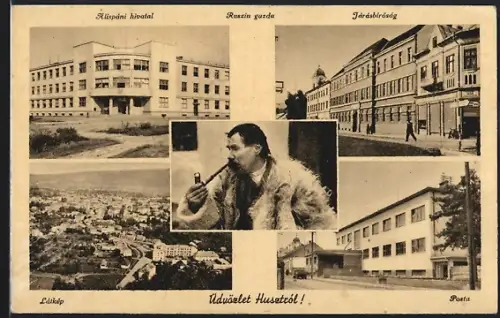 AK Huszt, Posta, Latkep, Alispani hivatal