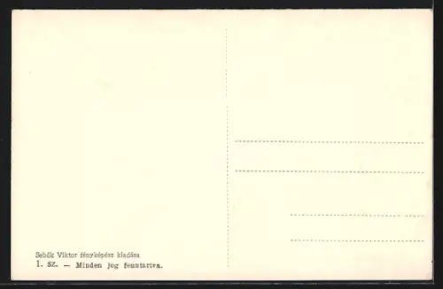 AK Csap, Fö-utca, Ref. templom, Latkep