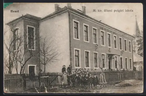 AK Huszt, M. kir. allami polgari iskola