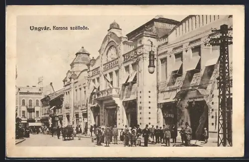 AK Ungvar, Korona szalloda, Panorama