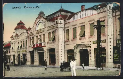 AK Uschhorod-Ungvár, Korona szálló