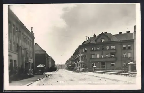 AK Uzhorod, Strassenmotiv mit Wohnhäusern