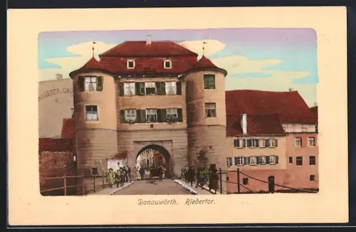 AK Donauwörth, Partie am Riedertor