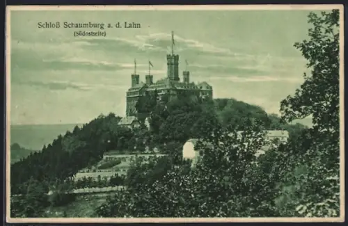 AK Schaumburg a. d. Lahn, Schloss, Südostseite