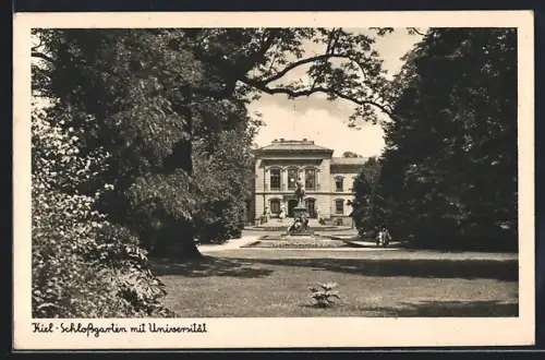 AK Kiel, Schlossgarten mit Universität