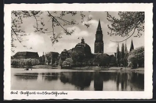 AK Kiel, Rathaus und Stadttheater