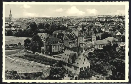 AK Kiedrich im Rheingau, St. Valentinshaus, Gesamtansicht