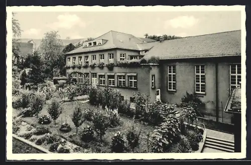AK Kiedrich, St. Valentinushaus mit Garten