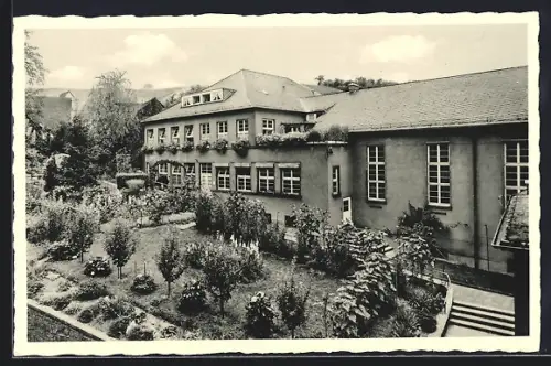 AK Kiedrich, St. Valentinushaus mit Garten