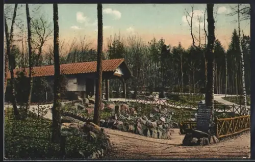AK Saalburg, Kastell Saalburg, Mithrasheiligtum mit Quelle