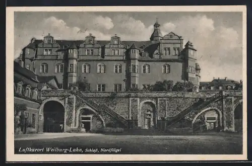 AK Weilburg-Lahn, Schloss, Nordflügel