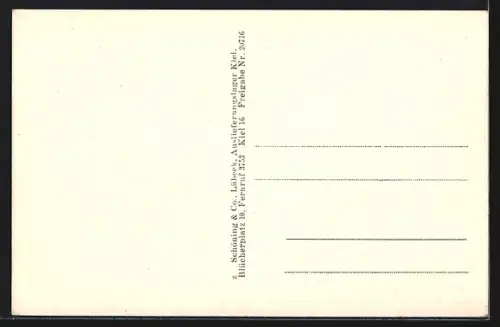 AK Kiel, Markt, Persianische Häuser, Nicolaikirche