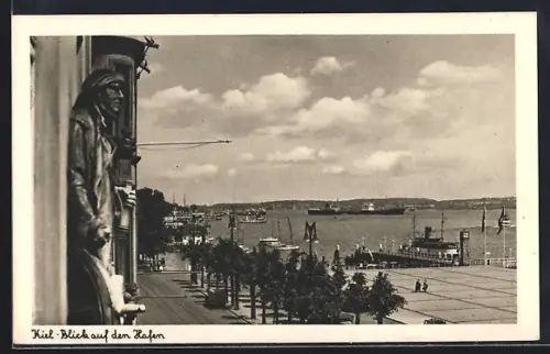 AK Kiel, Blick auf den Hafen