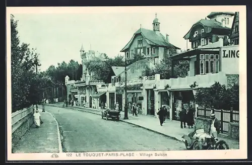 AK Paris-Plage, Village Suisse
