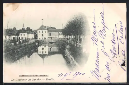 AK Hesdin, La Ganterie, la Canche