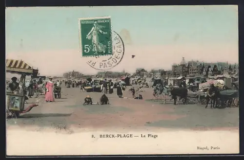 AK Berck-Plage, La Plage