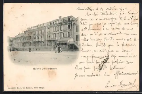 AK Berck-Plage, Maison Notre-Dame