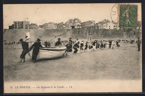 AK Le Portel, Les Enfants à la Corde