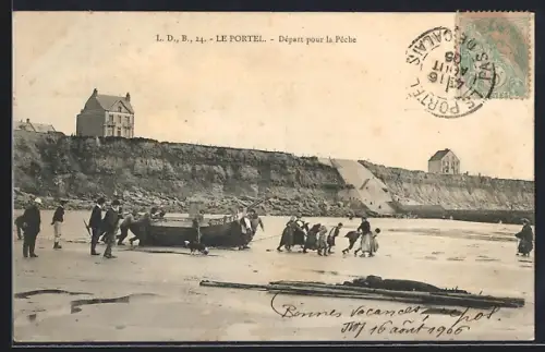 AK Le Portel, Depart pour la peche