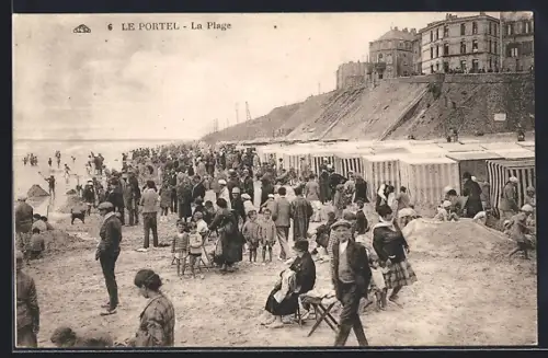 AK Le Portel, La Plage
