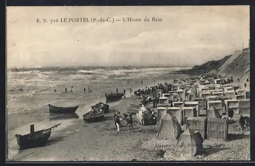 AK Le Portel /P.-de-C., L`Heure du Bain