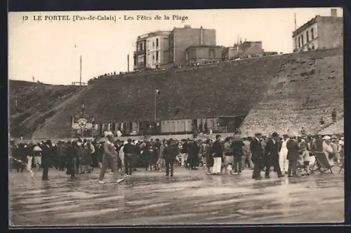 AK Le Portel /P.-de-C., Les Fetes de la Plage