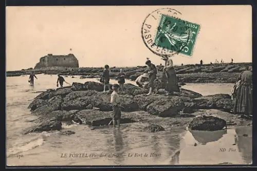 AK Le Portel /P.-de-C., Le Fort de Heurt