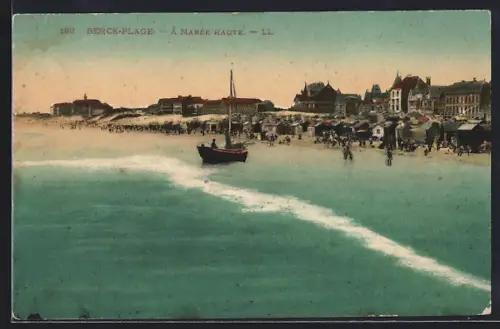 AK Berck-Plage, Á Marée Haute