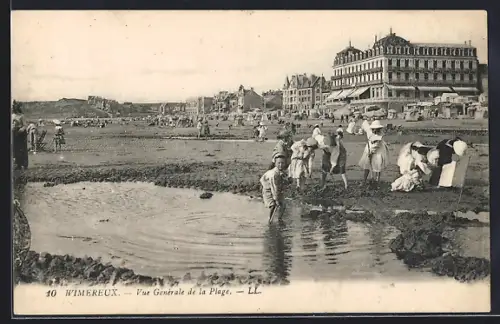 AK Wimereux, Vue Generale de la Plage