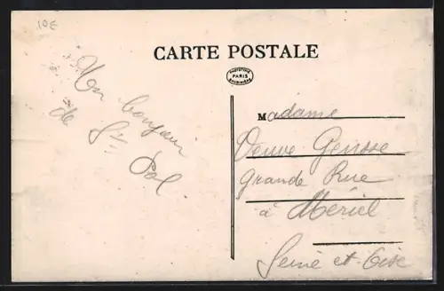 AK St-Pol-sur-Mer, Colonie de vacances, Départ pour la mer