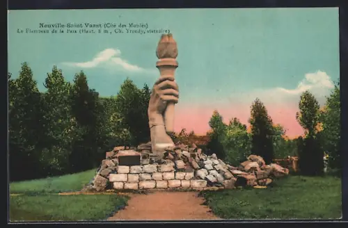 AK Neuville-St-Vaast, Le Flambeau