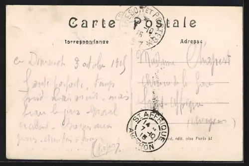 AK Notre-Dame-de-Lorette, Un coin après sa réoccupation par l`armée Francaise, La Grande Guerre 1914-15