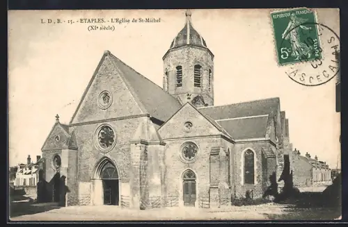 AK Etaples, L`Eglise de St-Michel