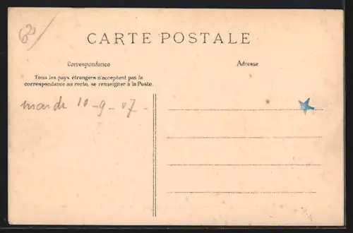 AK Étaples, A marée-basse