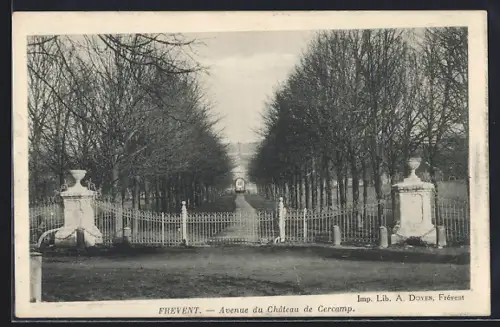 AK Frevent, Avenue du Chateau de Cercamp