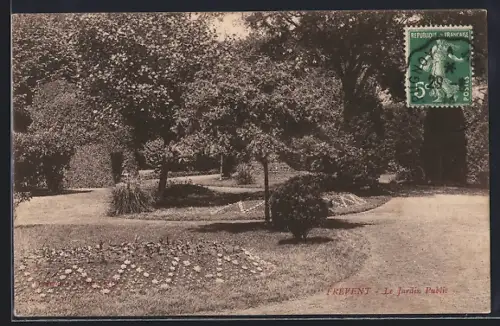 AK Frevent, Le Jardin Public