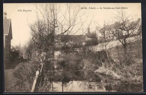 AK St-Pol /P.-de-C., La Ternoise aux Fonts Viviers