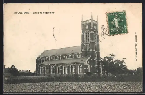 AK Roquetoire, Eglise de Roquetoire