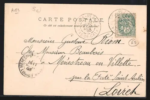 AK Berck-Plage, Goudronnage de Bateau