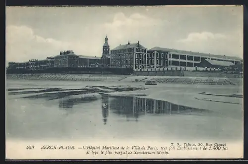 AK Berck-Plage, L`Hopital de la Ville de Paris