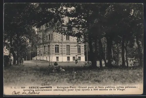 AK Berck-sur-Mer, Reingram-Parc, Grand parc et bois publics