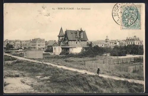 AK Berck-Plage, Les Garennes