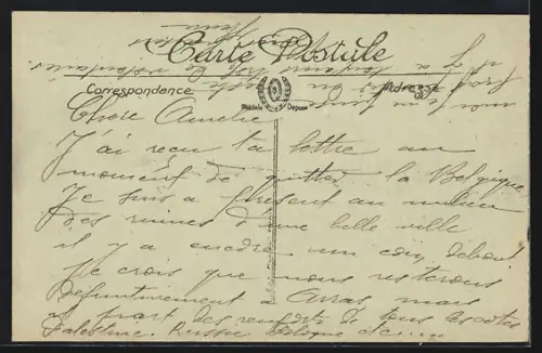 AK Arras, La Grande Guerre, Ce qui restait de l`Hotel de Ville et du Beffroi