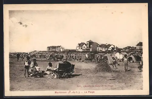 AK Merlimont /P.-de-C., La Plage