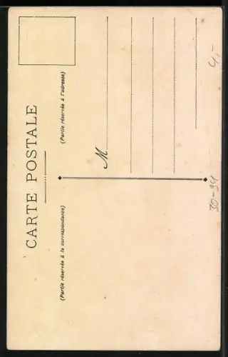 AK Französischer Soldat der Infanterie in Uniform