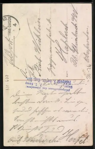 AK Soldat in Uniform mit Orden und Frau