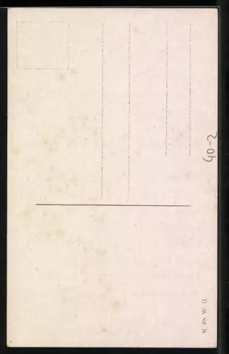 AK Das grosse Glück, Mondäne Dame der oberen 10.000..., frauenfeindlicher Humor