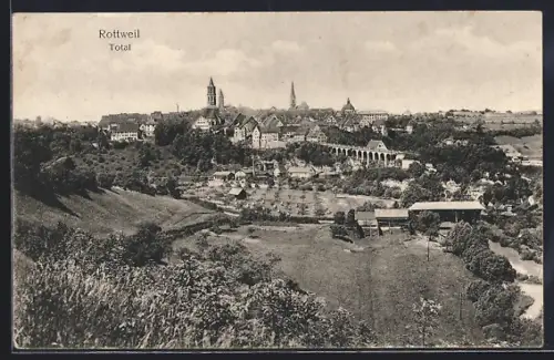 AK Rottweil, Totalansicht