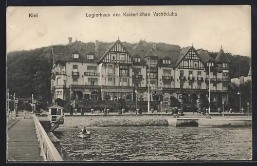AK Kiel, Logierhaus des Kaiserlichen Yachtklubs